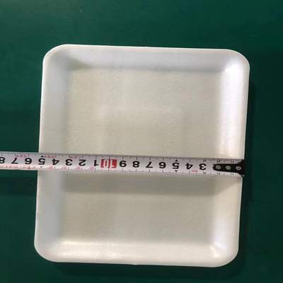 Boîte à lunch dégradable à l'eau en PVA blanc sur mesure et écologique
