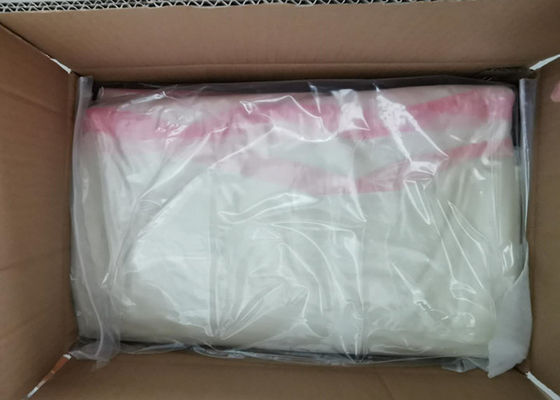 sacs de dissolution solubles dans l'eau non toxiques de blanchisserie de 60L 840mmx660mm avec la bande rouge