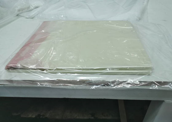 La blanchisserie soluble dans l'eau d'hôpital d'alcool polyvinylique met en sac avec la taille faite sur commande de bande rouge acceptable