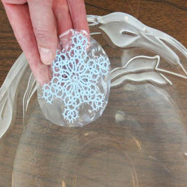 Film soluble dans l'eau 20°C pour la broderie, film plastique PVA de stratification d'entoilage