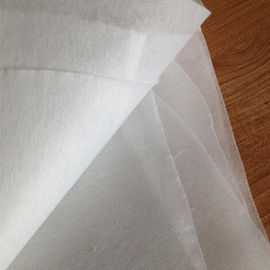 Non textile tissé soluble dans l'eau froid, vêtement dissolvant le tissu de interlignage de PVA