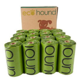 La dunette biodégradable de PLA met en sac l'utilisation de chien avec le logo fait sur commande de distributeur disponible