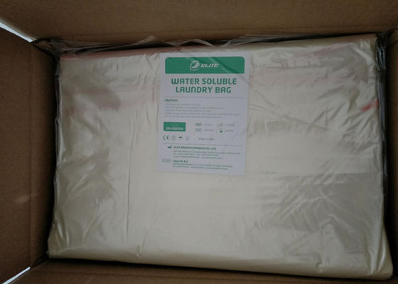 Lot de 200 sacs à linge médicaux solubles dans l'eau en PVA anti-infectieux 8 paquets x 25 pièces