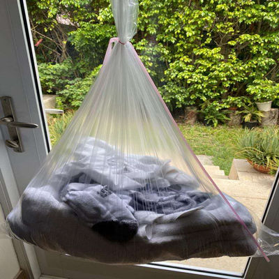 200 sacs à linge entièrement solubles dans l'eau (8 paquets x 25 sacs).